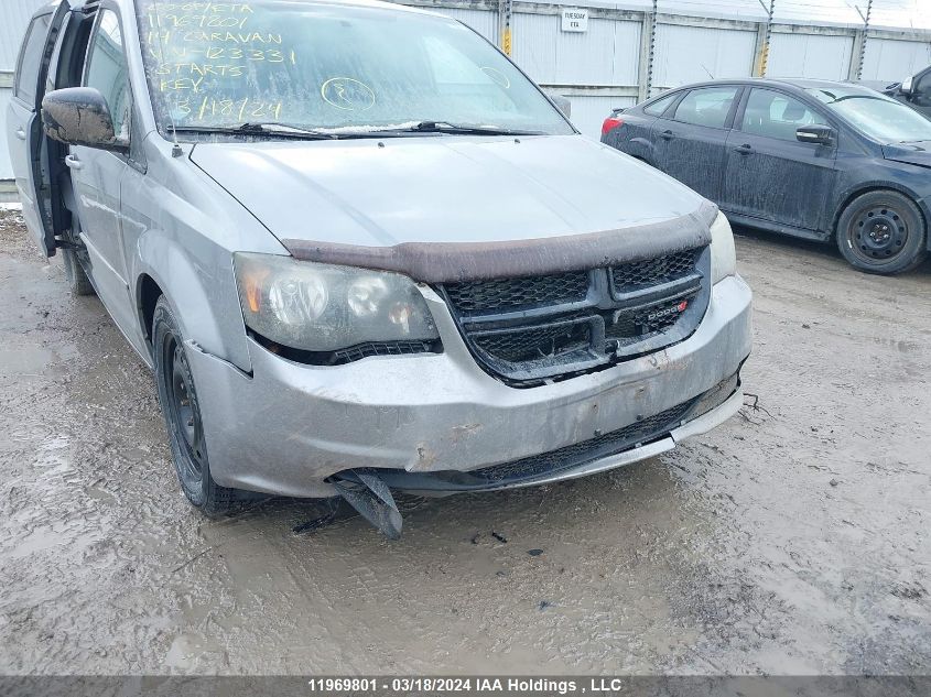 2014 Dodge Grand Caravan Se/Sxt VIN: 2C4RDGBG6ER123331 Lot: 11969801
