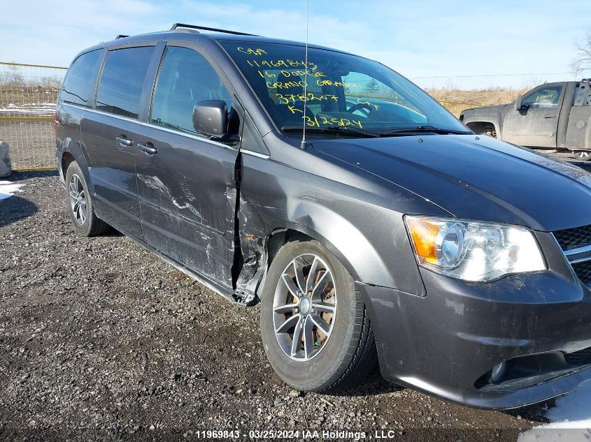 2016 Dodge Grand Caravan Se/Sxt VIN: 2C4RDGBG4GR378207 Lot: 11969843