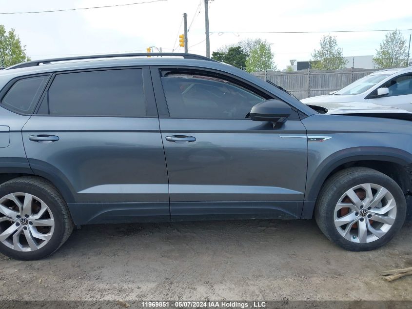 2023 Volkswagen Taos VIN: 3VVAX7B24PM314329 Lot: 11969851