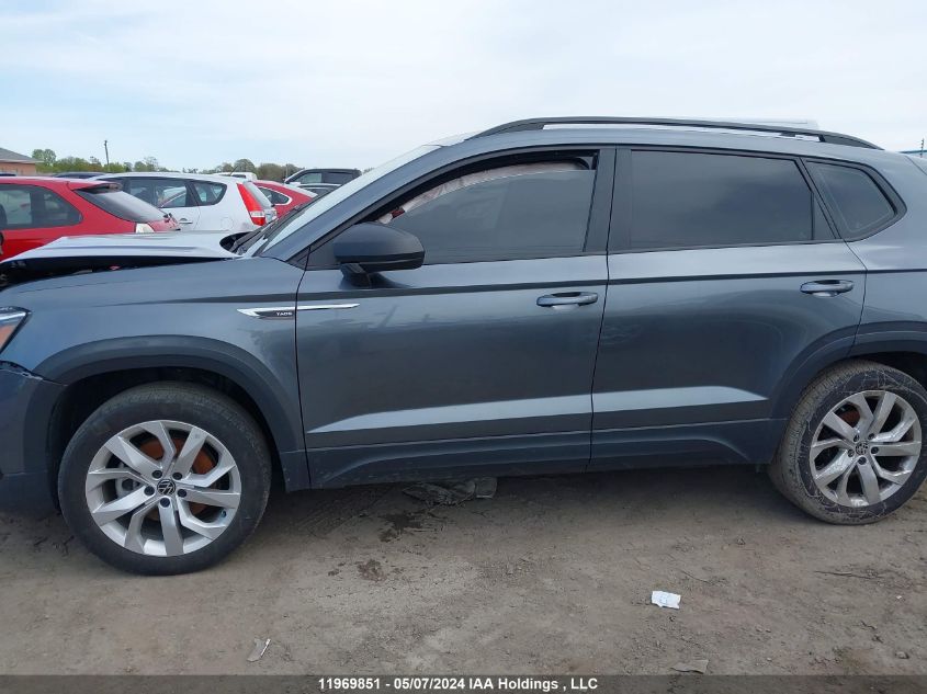 2023 Volkswagen Taos VIN: 3VVAX7B24PM314329 Lot: 11969851