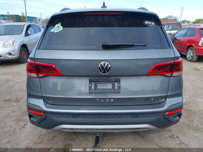 2023 Volkswagen Taos VIN: 3VVAX7B24PM314329 Lot: 11969851