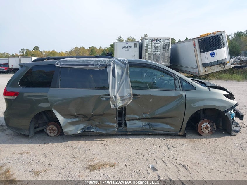 2012 Toyota Sienna Xle/Limited VIN: 5TDYK3DC2CS222169 Lot: 11969861