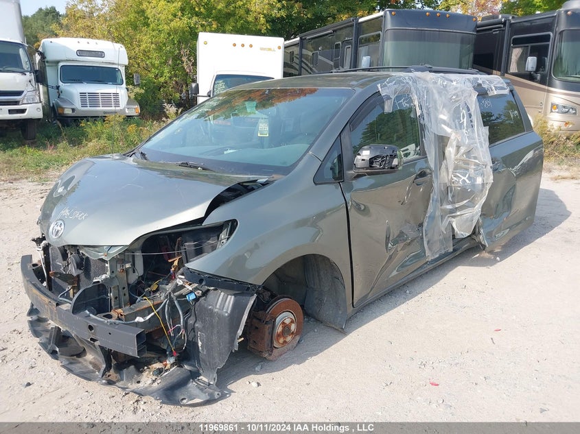 2012 Toyota Sienna Xle/Limited VIN: 5TDYK3DC2CS222169 Lot: 11969861