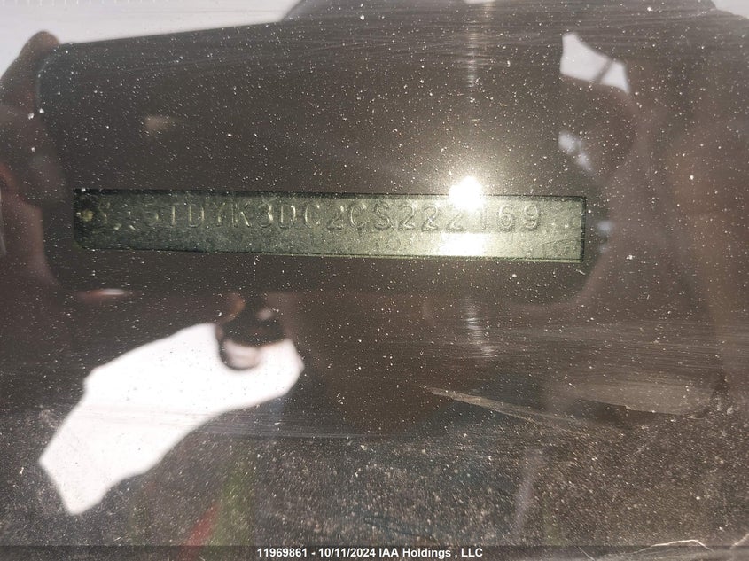 2012 Toyota Sienna Xle/Limited VIN: 5TDYK3DC2CS222169 Lot: 11969861