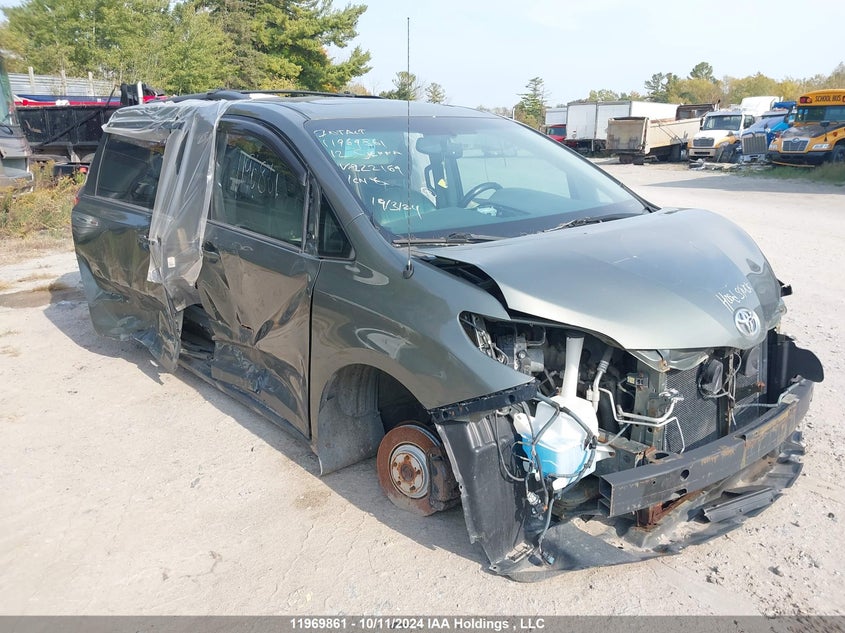 2012 Toyota Sienna Xle/Limited VIN: 5TDYK3DC2CS222169 Lot: 11969861