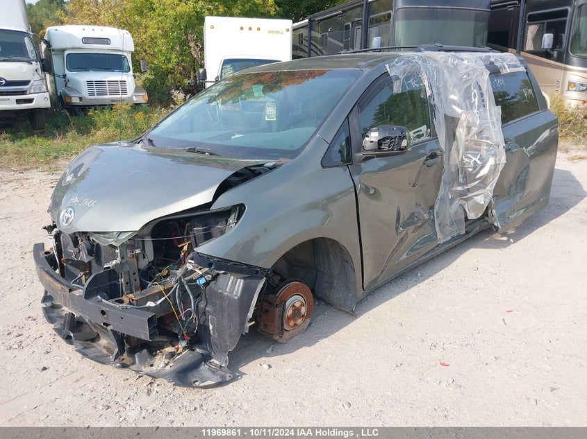 2012 Toyota Sienna Xle/Limited VIN: 5TDYK3DC2CS222169 Lot: 11969861