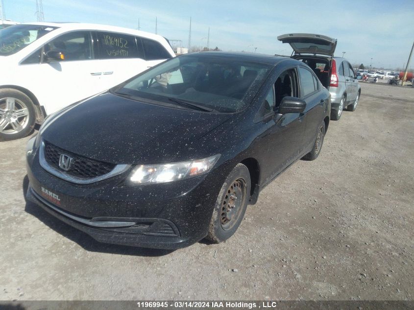 2015 Honda Civic VIN: 2HGFB2F53FH057785 Lot: 11969945