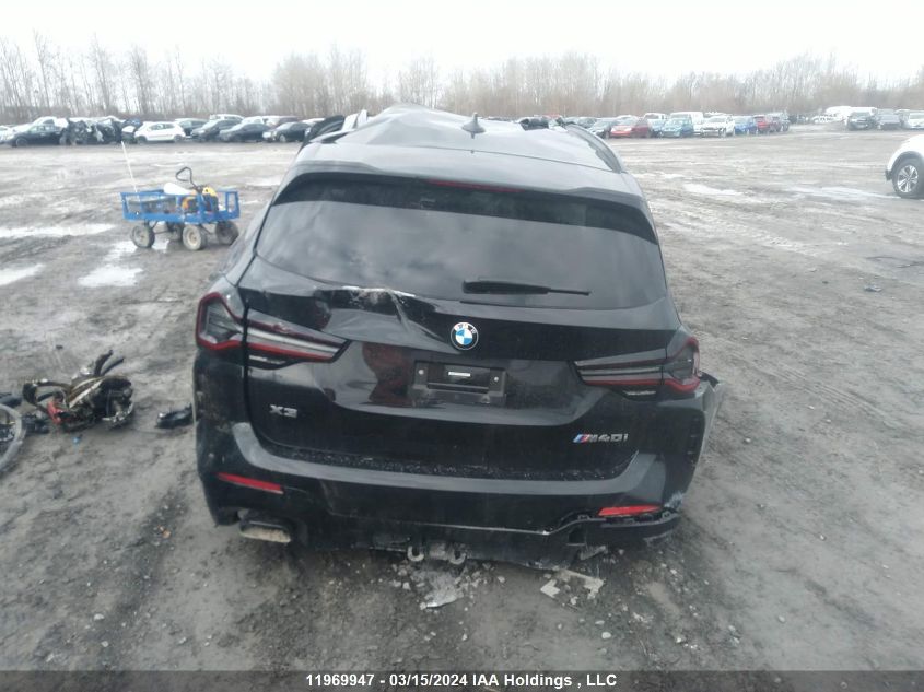 2023 BMW X3 M40I VIN: 5UX83DP07P9R90902 Lot: 11969947