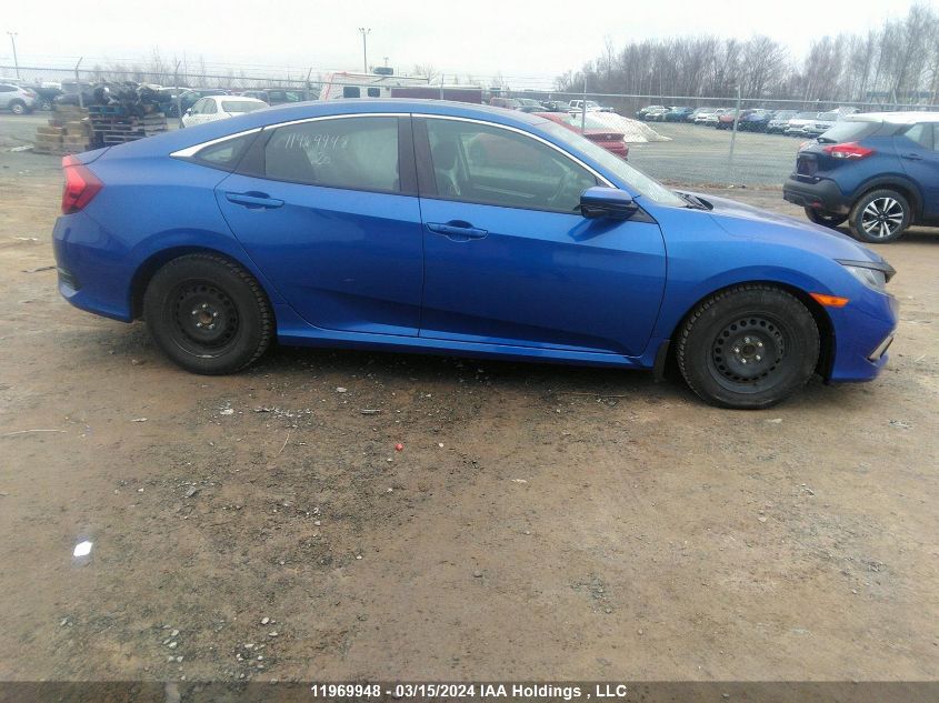 2020 Honda Civic Sedan VIN: 2HGFC2F72LH002643 Lot: 11969948