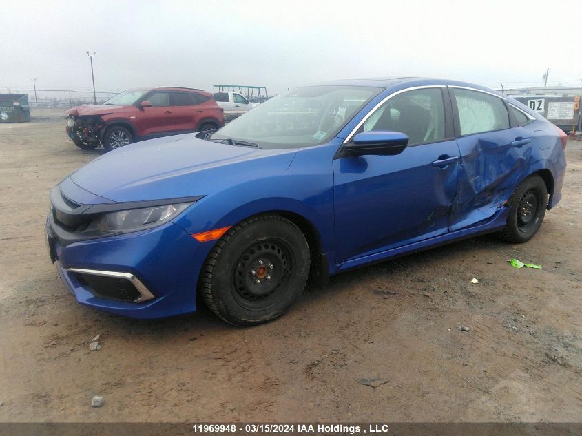 2020 Honda Civic Sedan VIN: 2HGFC2F72LH002643 Lot: 11969948