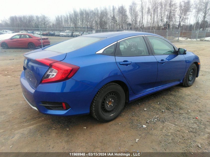 2020 Honda Civic Sedan VIN: 2HGFC2F72LH002643 Lot: 11969948