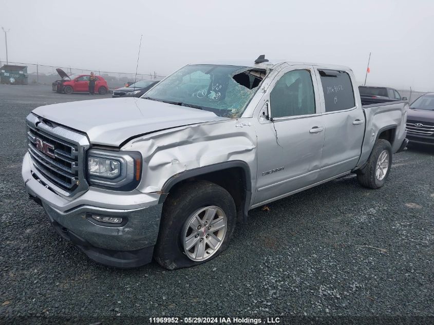 2018 GMC Sierra 1500 VIN: 3GTU2MEC9JG607422 Lot: 11969952