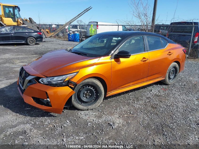 2022 Nissan Sentra VIN: 3N1AB8DV3NY242512 Lot: 11969956