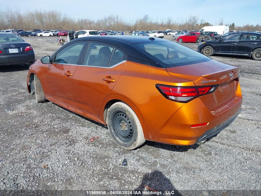 2022 Nissan Sentra VIN: 3N1AB8DV3NY242512 Lot: 11969956