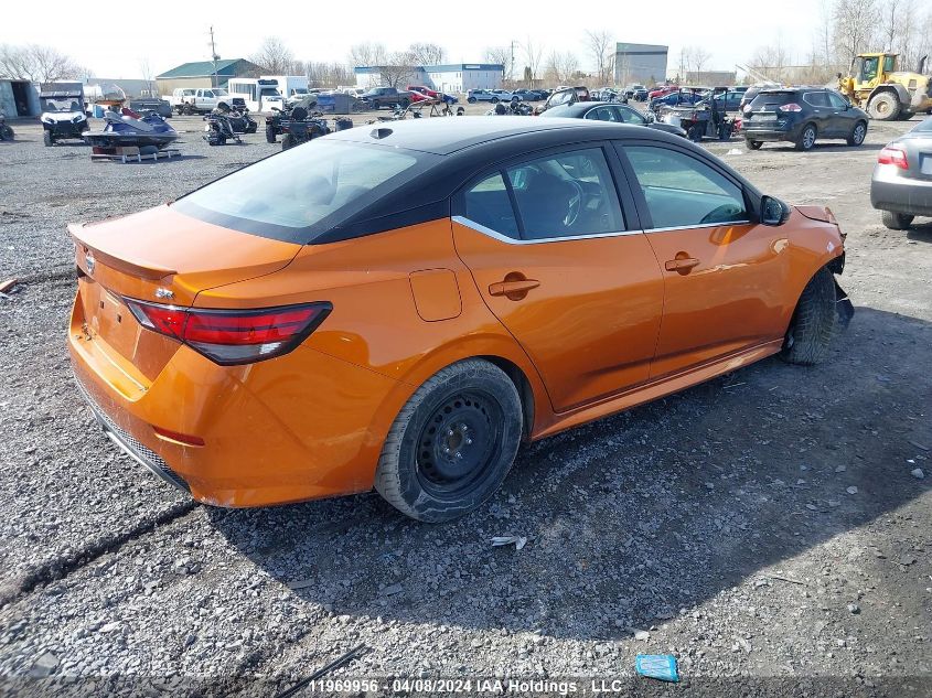 2022 Nissan Sentra VIN: 3N1AB8DV3NY242512 Lot: 11969956