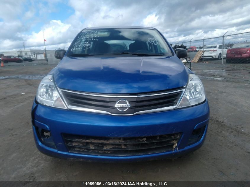 2011 Nissan Versa S/Sl VIN: 3N1BC1CP1BL496370 Lot: 11969966