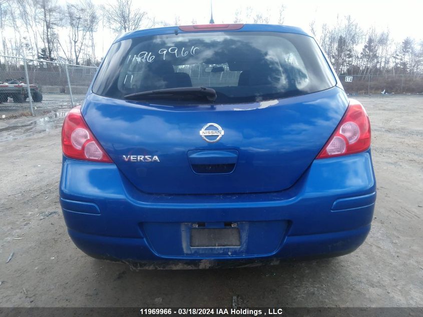 2011 Nissan Versa S/Sl VIN: 3N1BC1CP1BL496370 Lot: 11969966