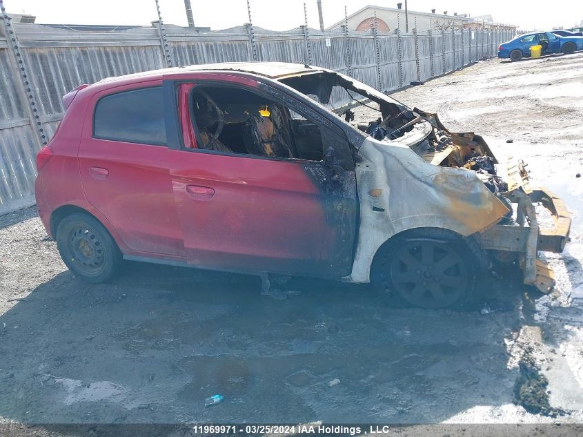 2014 Mitsubishi Mirage VIN: ML32A4HJ2EH016870 Lot: 11969971