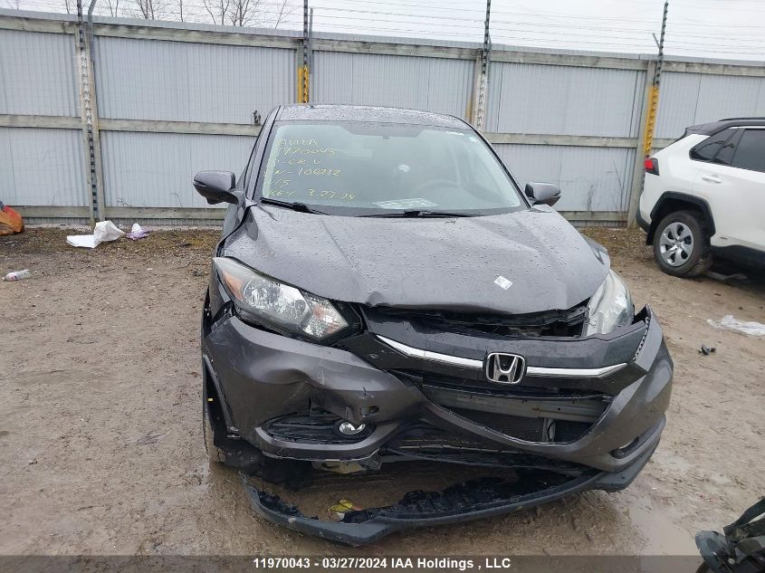 2018 Honda Hr-V VIN: 3CZRU6H57JM106212 Lot: 11970043