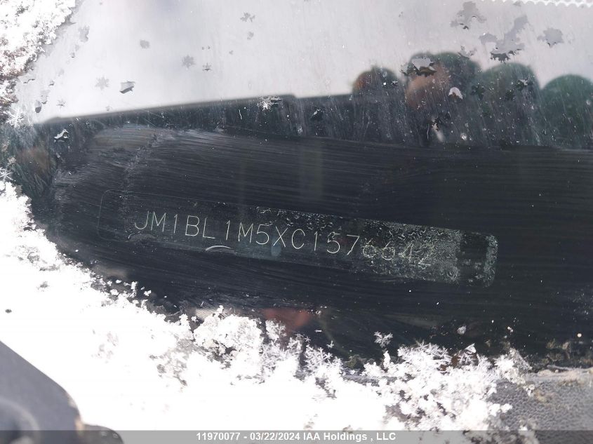 2012 Mazda 3 S VIN: JM1BL1M5XC1576642 Lot: 11970077