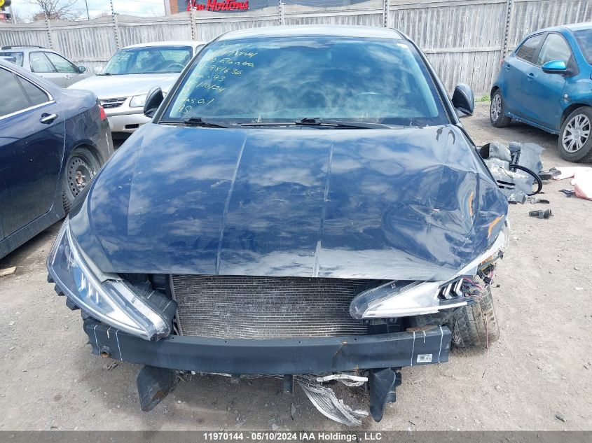 2020 Hyundai Elantra VIN: KMHD84LF2LU981636 Lot: 11970144