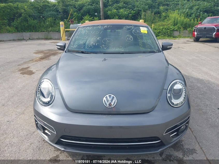 2019 Volkswagen Beetle VIN: 3VW5DAAT9KM504388 Lot: 11970151