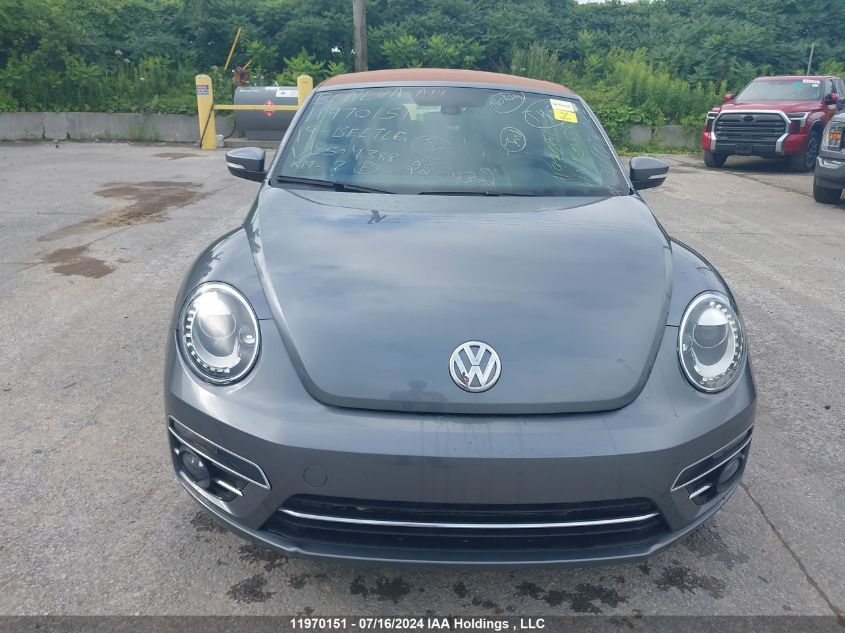 2019 Volkswagen Beetle VIN: 3VW5DAAT9KM504388 Lot: 11970151