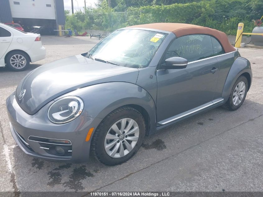 2019 Volkswagen Beetle VIN: 3VW5DAAT9KM504388 Lot: 11970151