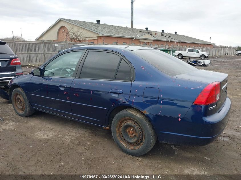 2003 Honda Civic VIN: 2HGES15673H919921 Lot: 11970167