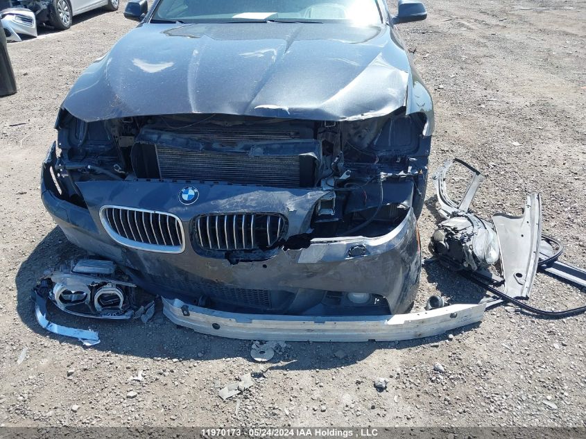 2014 BMW 5 Series VIN: WBA5B3C55ED539851 Lot: 11970173