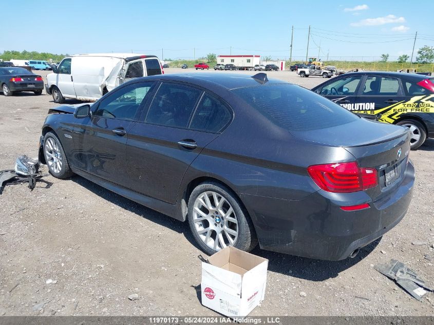 2014 BMW 5 Series VIN: WBA5B3C55ED539851 Lot: 11970173