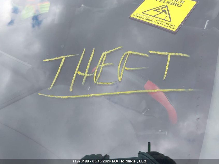 2021 Toyota Highlander Hybrid Le VIN: 5TDBBRCH1MS515147 Lot: 11970199