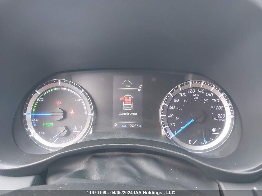 2021 Toyota Highlander Hybrid Le VIN: 5TDBBRCH1MS515147 Lot: 11970199