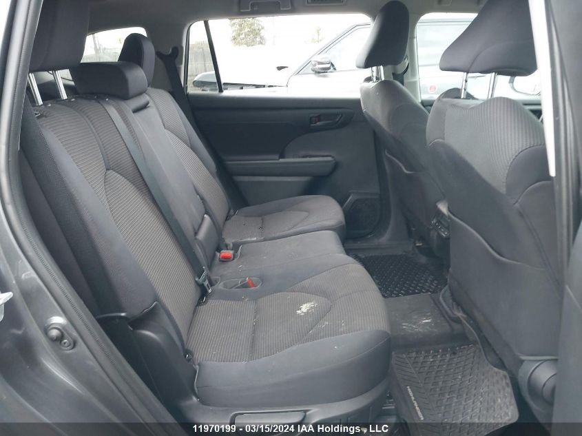 2021 Toyota Highlander Hybrid Le VIN: 5TDBBRCH1MS515147 Lot: 11970199