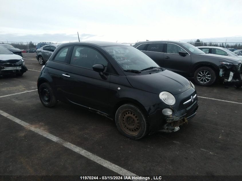 2012 Fiat 500 Pop VIN: 3C3CFFAR3CT111018 Lot: 11970244