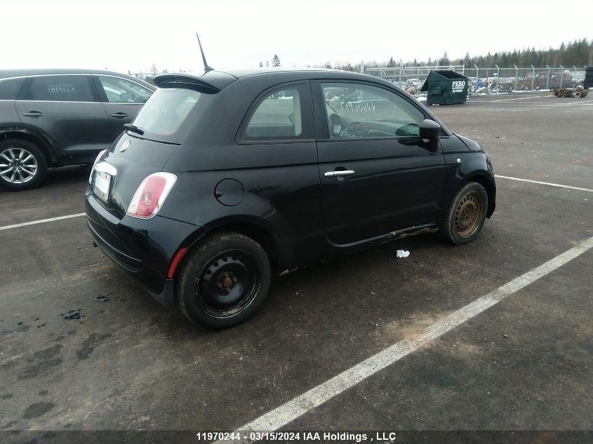 2012 Fiat 500 Pop VIN: 3C3CFFAR3CT111018 Lot: 11970244