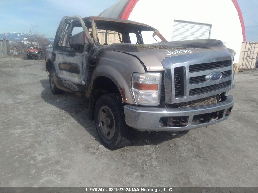 2008 Ford F250 Super Duty VIN: 1FTSX21578EC70092 Lot: 11970247