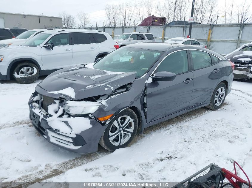 2018 Honda Civic Sedan VIN: 2HGFC2F56JH019537 Lot: 11970264