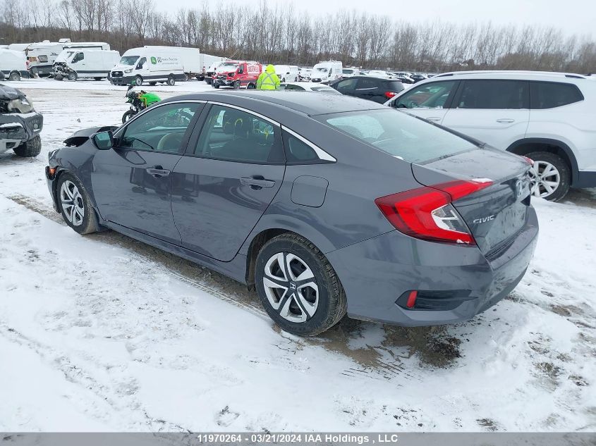 2018 Honda Civic Sedan VIN: 2HGFC2F56JH019537 Lot: 11970264