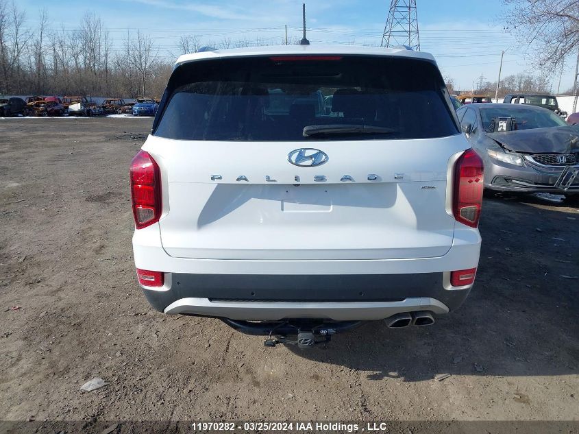2022 Hyundai Palisade Sel VIN: KM8R3DHE6NU405944 Lot: 11970282