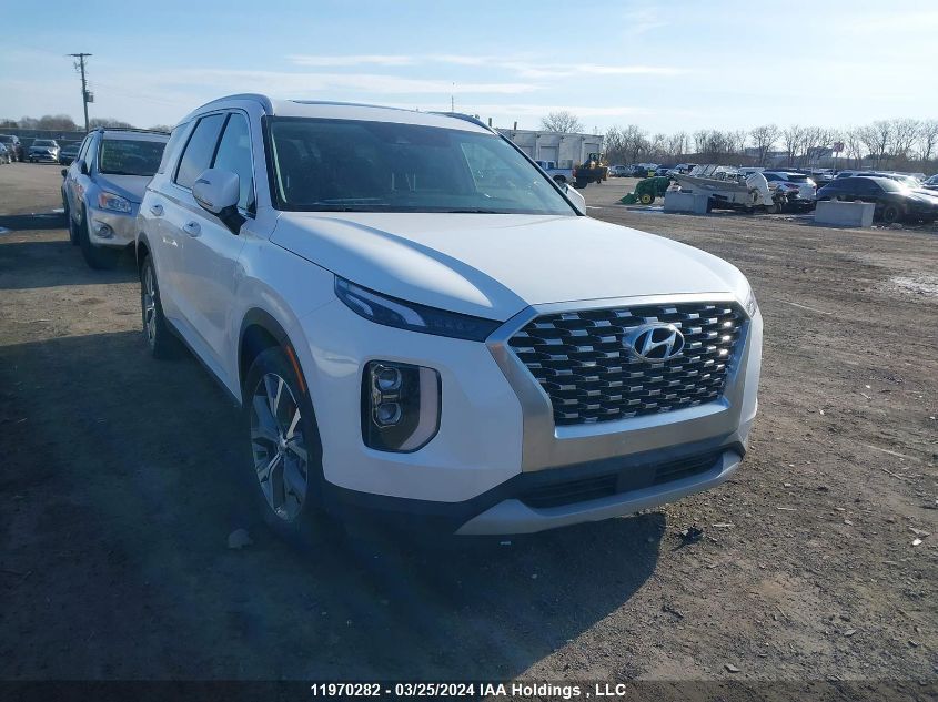 2022 Hyundai Palisade Sel VIN: KM8R3DHE6NU405944 Lot: 11970282