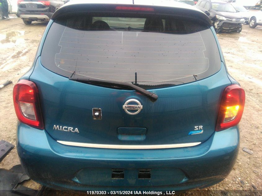 2015 Nissan Micra VIN: 3N1CK3CP0FL206838 Lot: 11970303