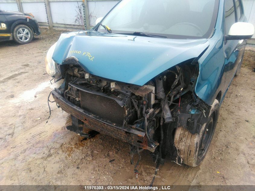 2015 Nissan Micra VIN: 3N1CK3CP0FL206838 Lot: 11970303