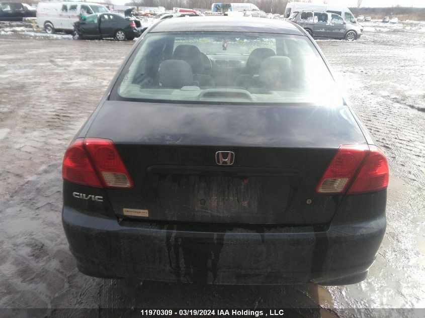 2005 Honda Civic Lx VIN: 2HGES16635H049506 Lot: 47926694