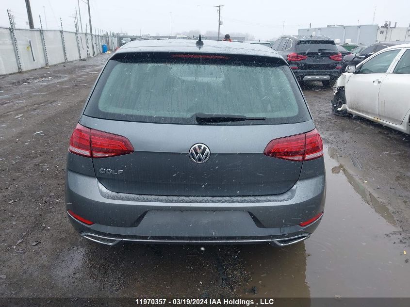 2019 Volkswagen Golf S/Se VIN: 3VWG57AU1KM018417 Lot: 11970357