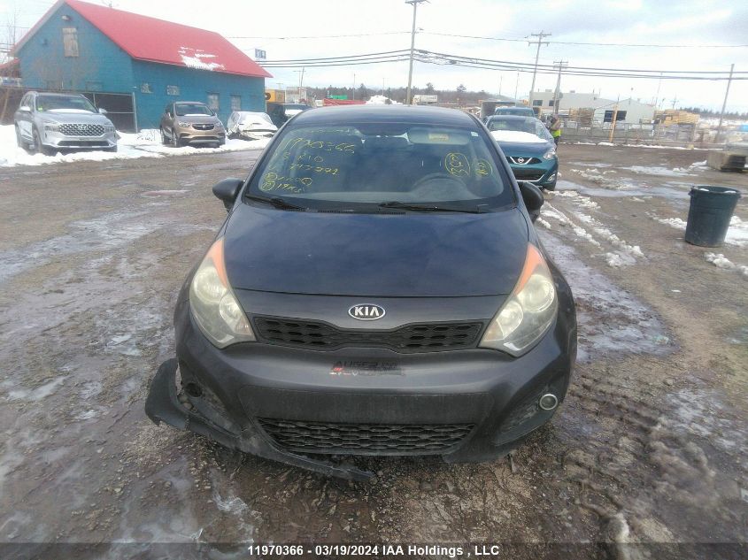 2013 Kia Rio Lx VIN: KNADM5A36D6797771 Lot: 39225163