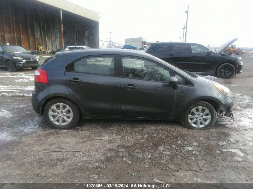 2013 Kia Rio Lx VIN: KNADM5A36D6797771 Lot: 39225163