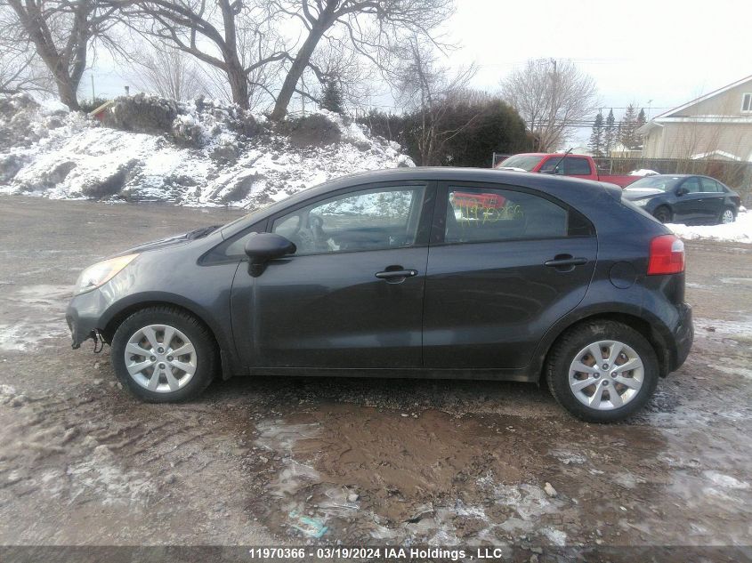 2013 Kia Rio Lx VIN: KNADM5A36D6797771 Lot: 39225163