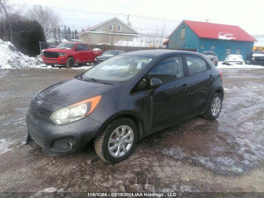 2013 Kia Rio Lx VIN: KNADM5A36D6797771 Lot: 39225163