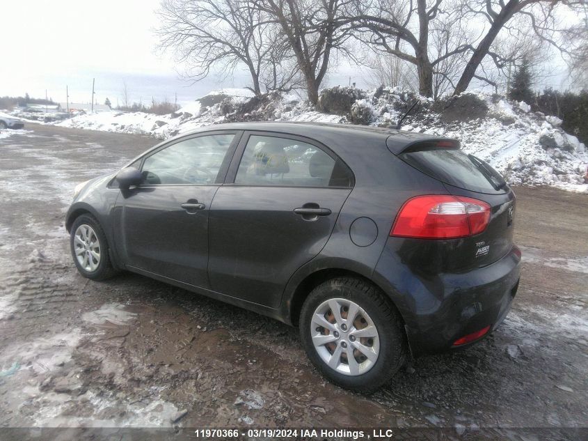 2013 Kia Rio Lx VIN: KNADM5A36D6797771 Lot: 39225163